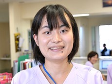 日々出来ることが増えていく患者様の笑顔が私の元気の源