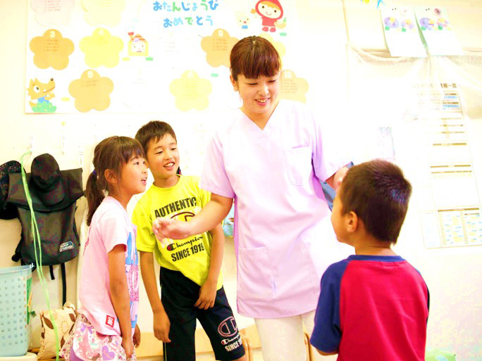 子育て真っ最中のスタッフが活躍しています