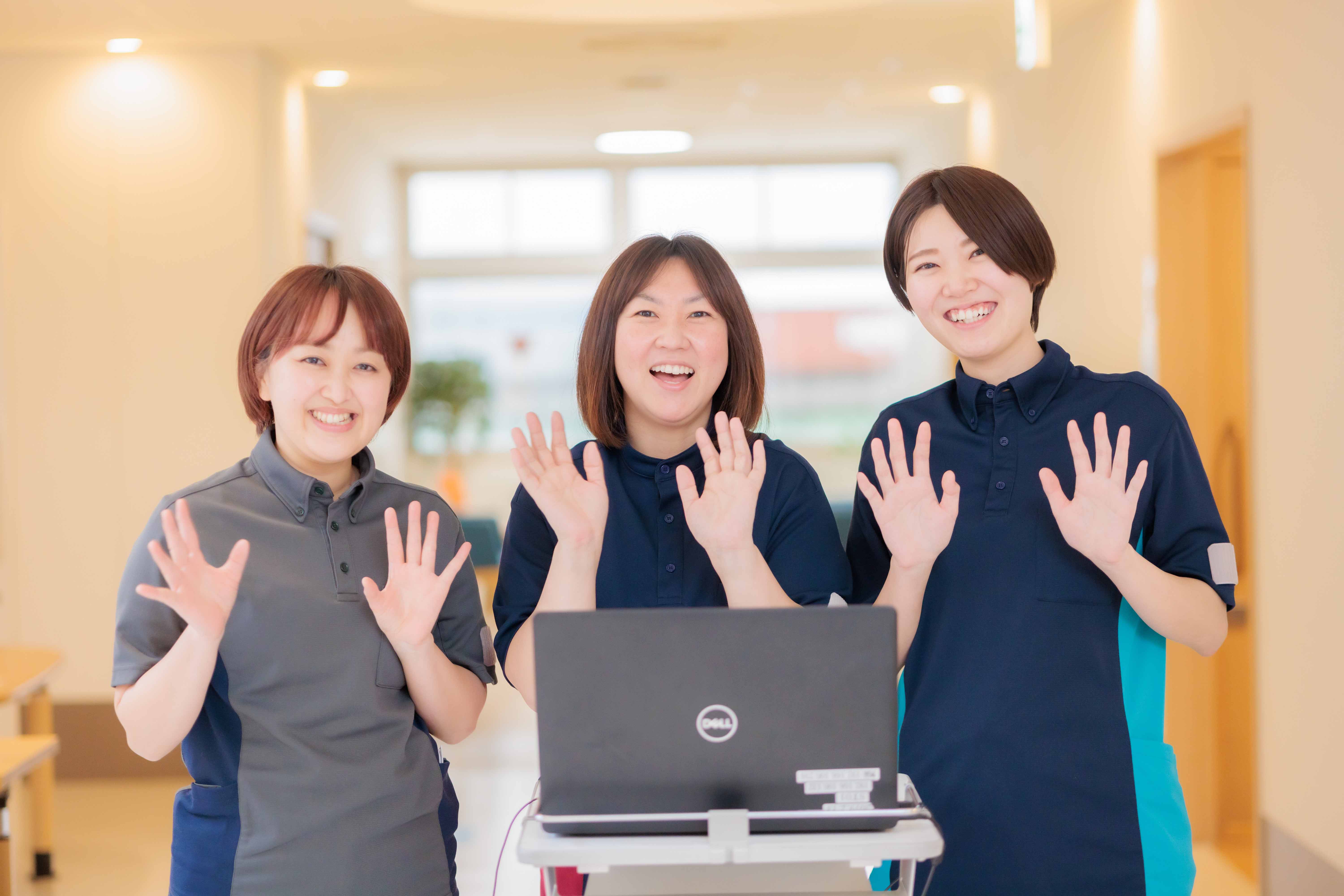 職種に関係なく、同じユニフォームでチームアプローチを実践